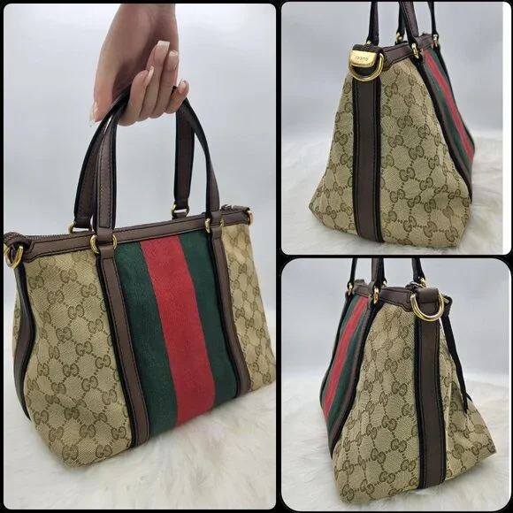 Gucci Rania Top Handle 2-Way Bag - Picture 11 of 17